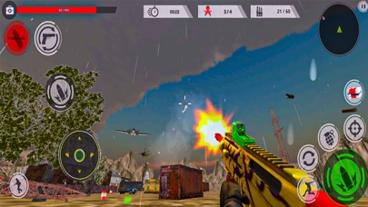 Zrzuty ekranu Army Gun Mission Games 2021 3D