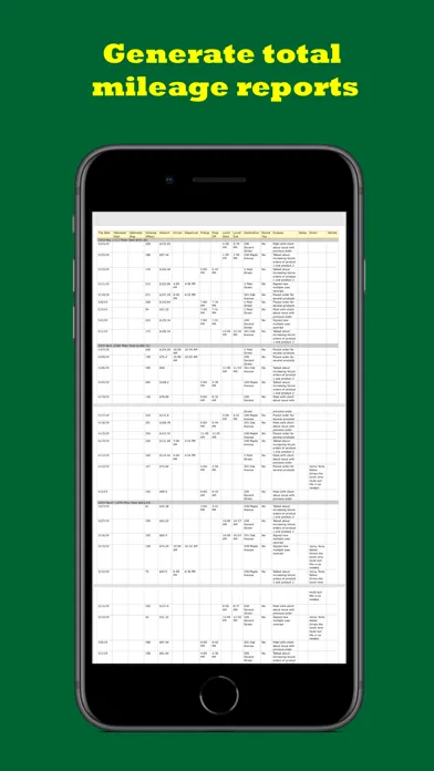 Track My Mileage And Time Screenshots