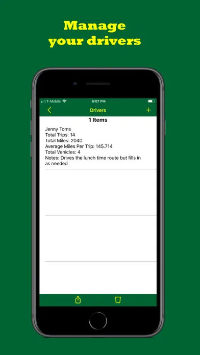 Track My Mileage And Time Screenshots