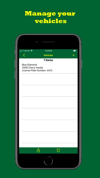 Track My Mileage And Time Screenshots