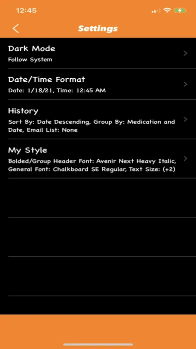 Track My Rx Screenshots