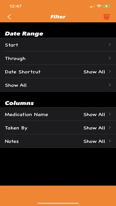 Track My Rx Screenshots
