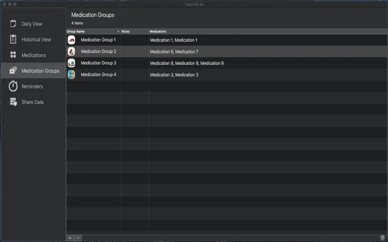 Track My Rx Screenshots