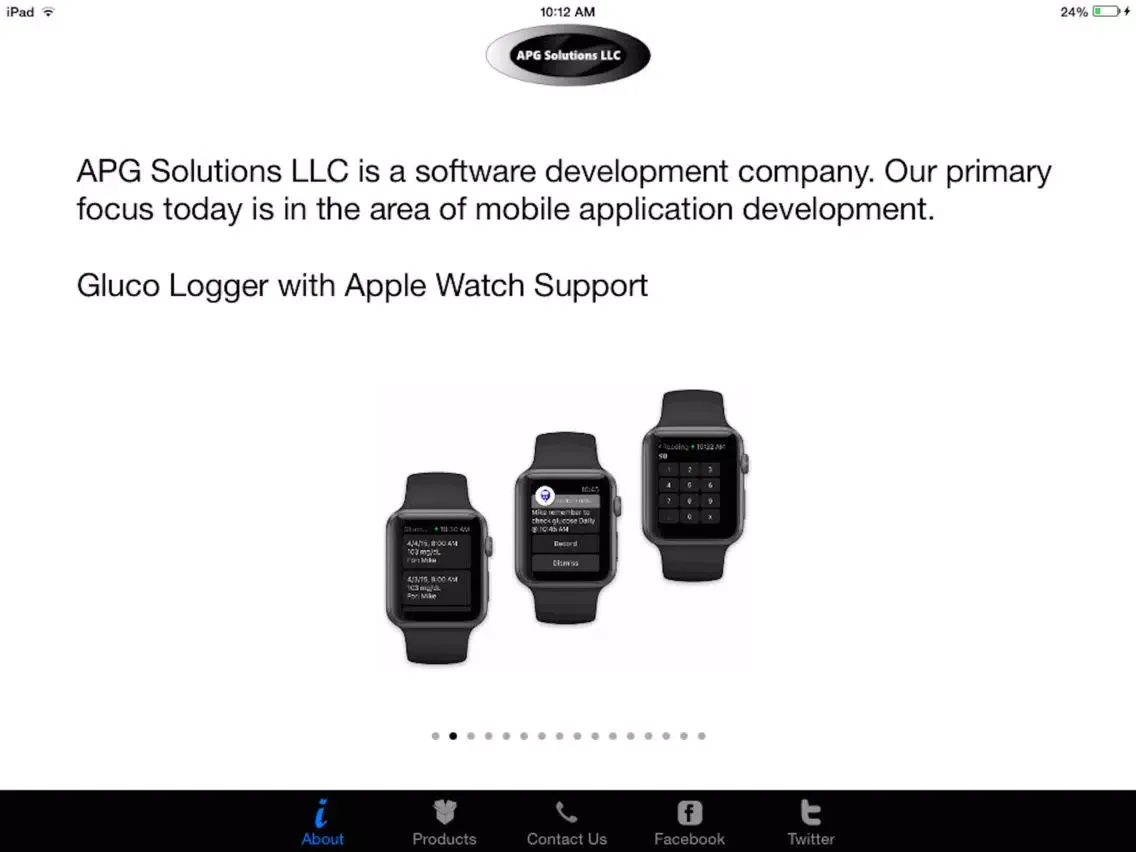 APG Solutions LLC iPad 應用截圖