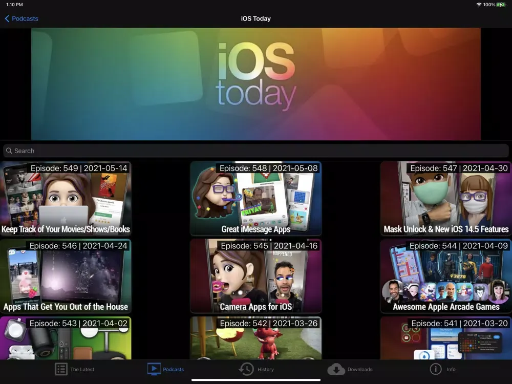 TWiT tv Player iPad  Ekran Görüntüleri