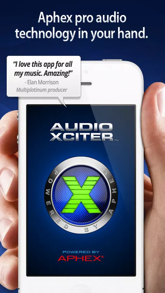 Audio Xciter - DSP Enhanced Music Player स्क्रीनशॉट