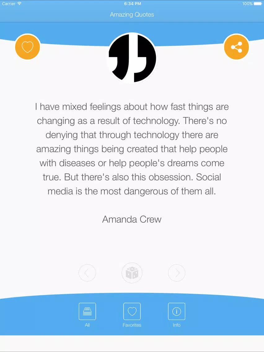 Capturas de pantalla de Amazing Quotes - Words of Greatness iPad 