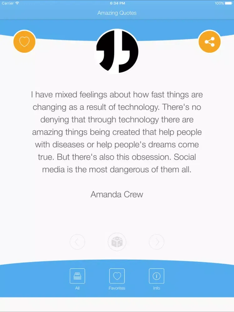 Amazing Quotes - Words of Greatness iPad 应用截图
