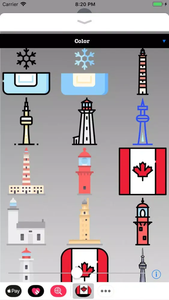 Stickers of Canada Screenshots