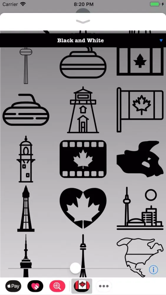 Stickers of Canada Screenshots
