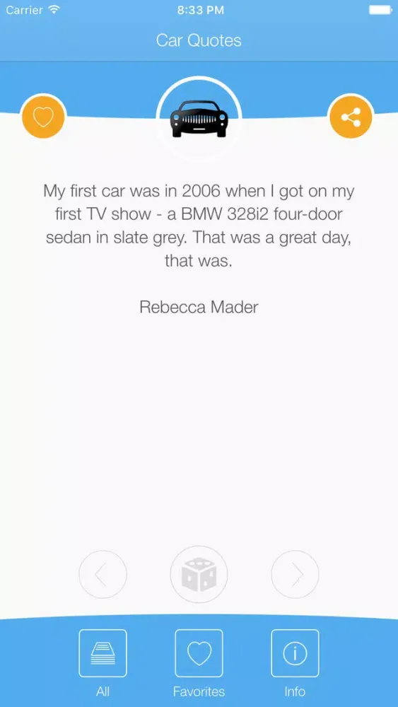 Car Quotes - Wise Words About Autos应用截图