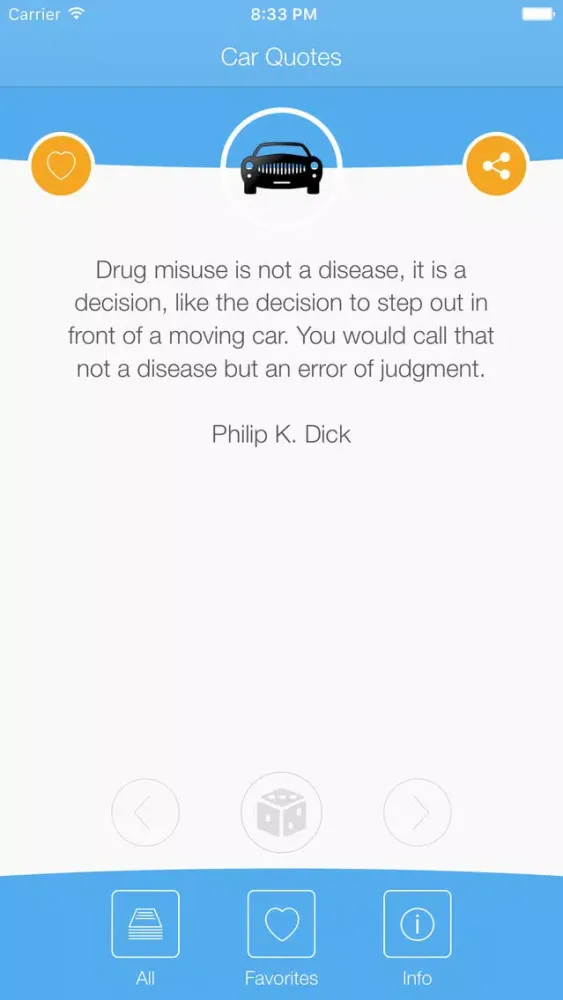 Car Quotes - Wise Words About Autos应用截图