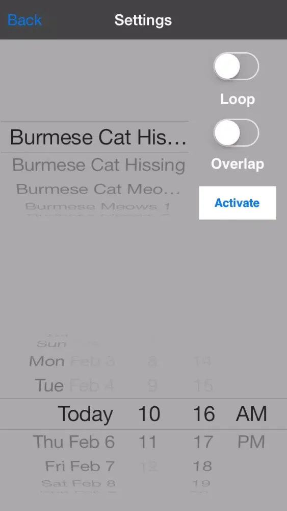 Tangkapan layar Crazy Cat Sounds - The Soundboard for the Cat Lover and Much More