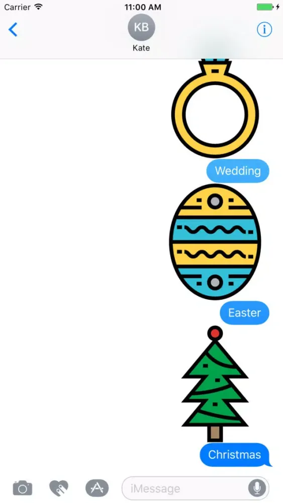 Holidays - Christmas, Halloween and More Stickers應用截圖