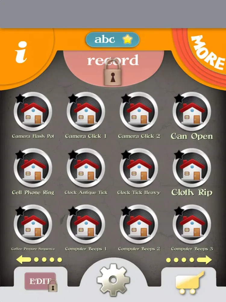 Home and Office Sounds - Over 100+ Sound Effects from Your Everyday Life iPad  スクリーンショット
