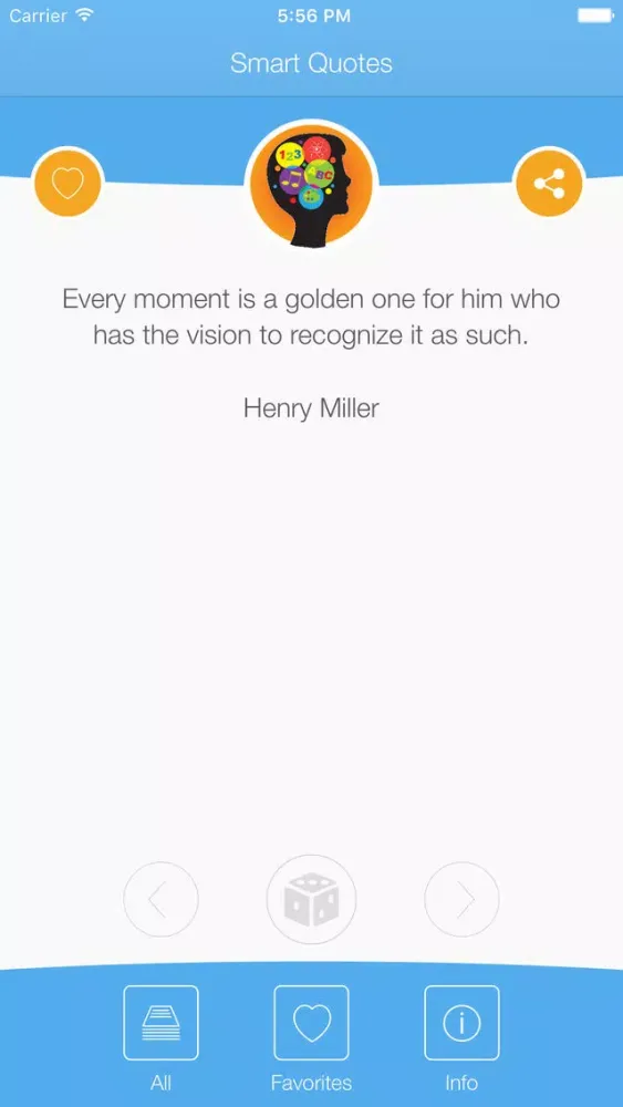 Smart Quotes - Words About Intelligence 스크린샷