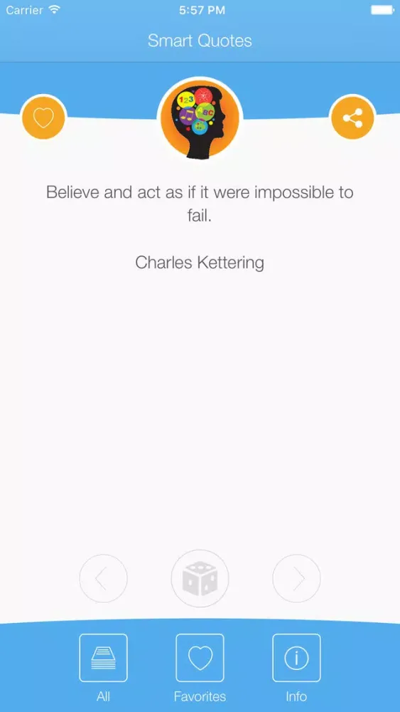 Smart Quotes - Words About Intelligence 스크린샷