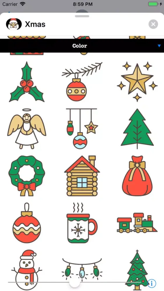 Xmas Stickers 4 Christmas スクリーンショット