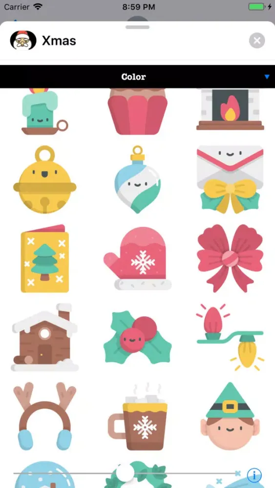 Xmas Stickers 4 Christmas スクリーンショット