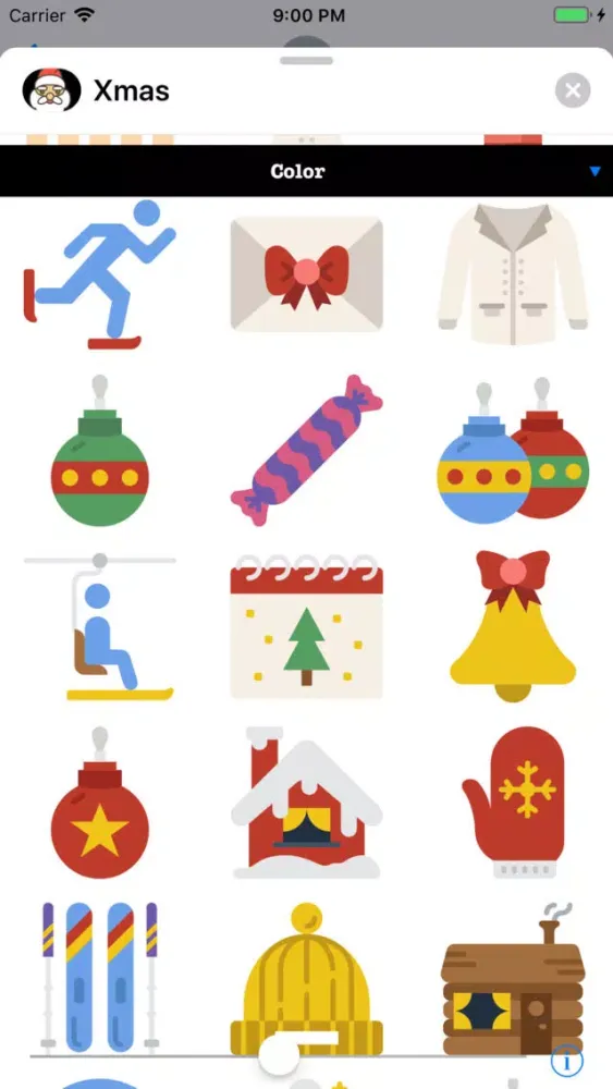 Xmas Stickers 4 Christmas スクリーンショット