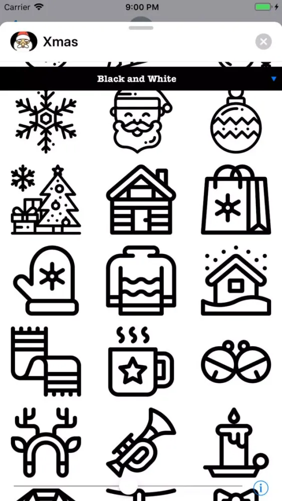Xmas Stickers 4 Christmas スクリーンショット