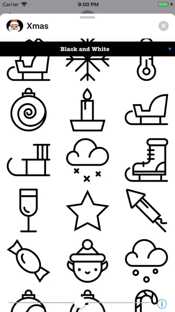 Xmas Stickers 4 Christmas スクリーンショット