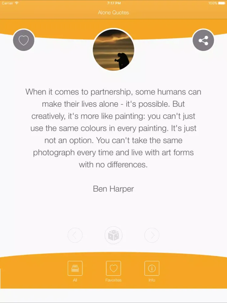 Alone Quotes - Inspiring Sad Words iPad  سکرین شاٹس