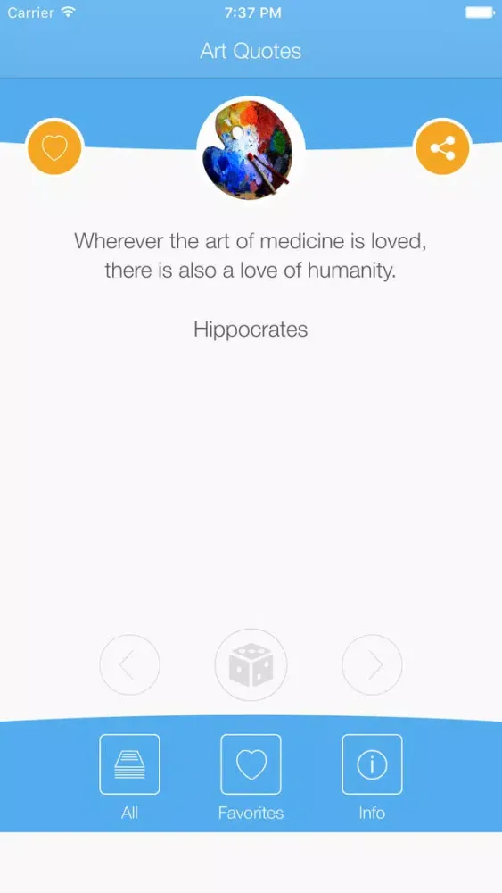 Скриншоты Art Quotes - Inspiring Words About Art