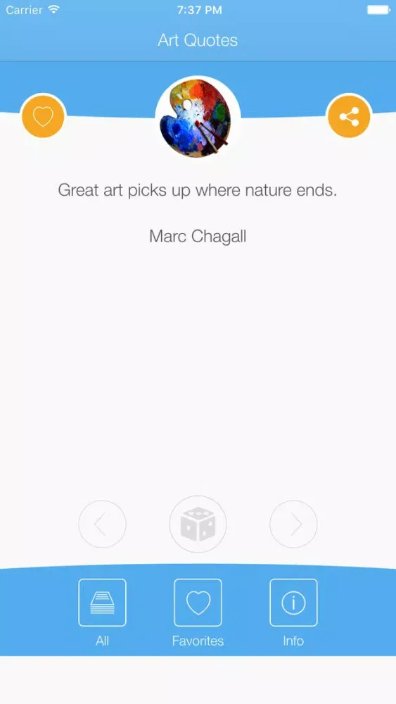 Скриншоты Art Quotes - Inspiring Words About Art
