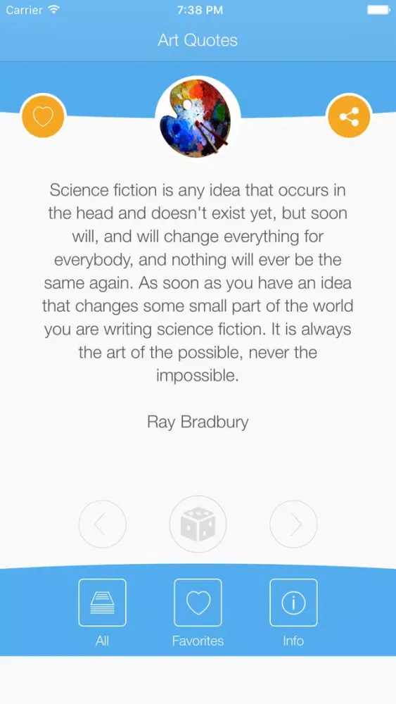 Скриншоты Art Quotes - Inspiring Words About Art