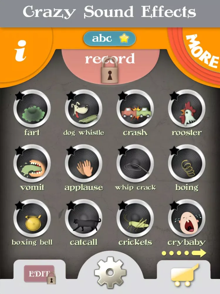 Awesome Crazy Soundboard - The Best Sounds Buttons Ever Collected iPad 應用截圖