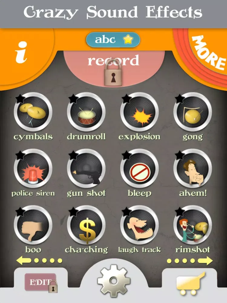 Awesome Crazy Soundboard - The Best Sounds Buttons Ever Collected iPad 應用截圖