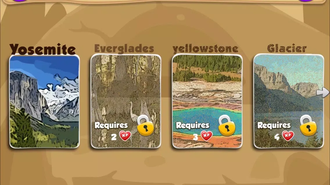 National Parks Bingo - United States Parks and Bingo All In One سکرین شاٹس