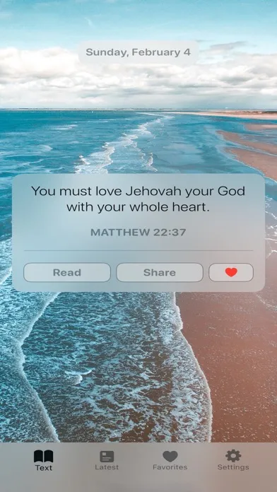 Daily Text with Jehovah স্ক্রিনশট