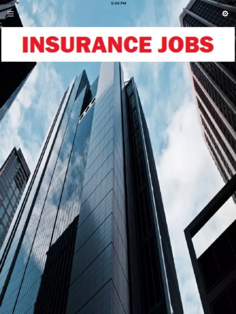Capturas de tela do Insurance Jobs iPad 