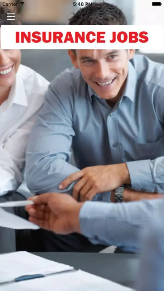 Capturas de tela do Insurance Jobs