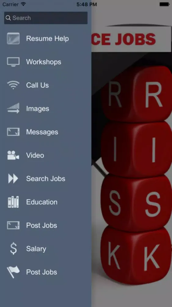 Capturas de tela do Insurance Jobs