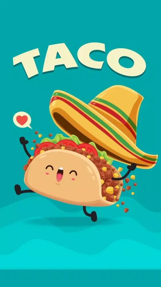 Funny Tacos Emojis & Emotes سکرین شاٹس