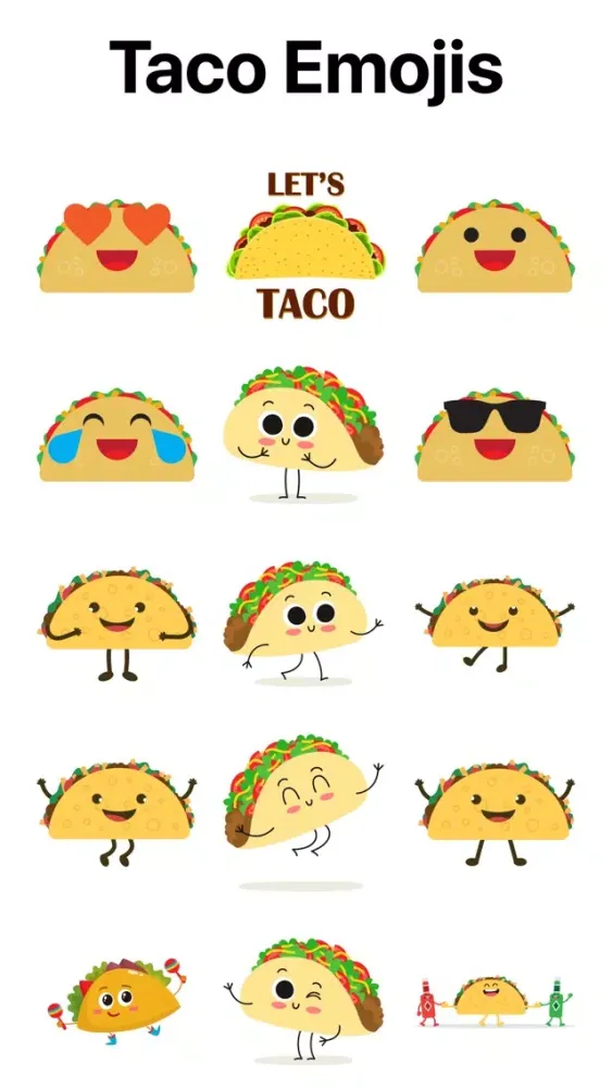 Naughty Tacos Stickers Emojis Screenshots