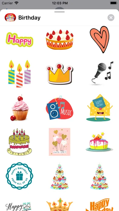 100+ Happy Birthday Wishes App Screenshots