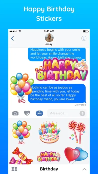Wishes for Happy Birthday App应用截图
