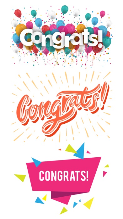 Congrats & Congratulation Pack应用截图
