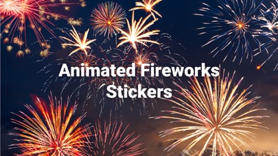 Screenshot di Animated Fireworks Party Text