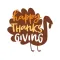 Happy Thanksgiving Sticker SMS