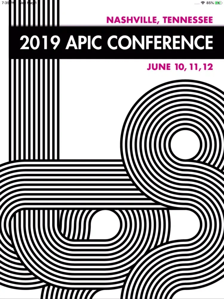 APIC 2019 Conference iPad  سکرین شاٹس