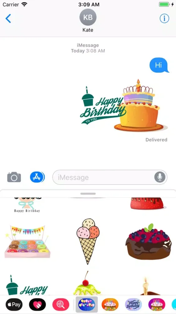 Capturas de pantalla de Greetings for Happy Birthday