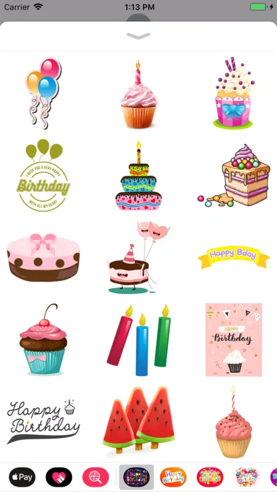 Happy Birthday Cakes & Wish IM 스크린샷