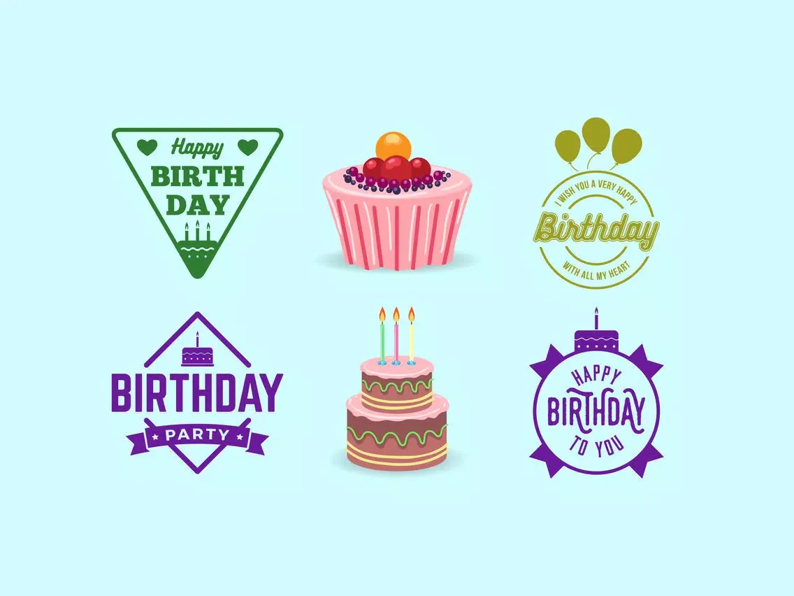 Birthday iMessage Sticker App iPad  Ekran Görüntüleri