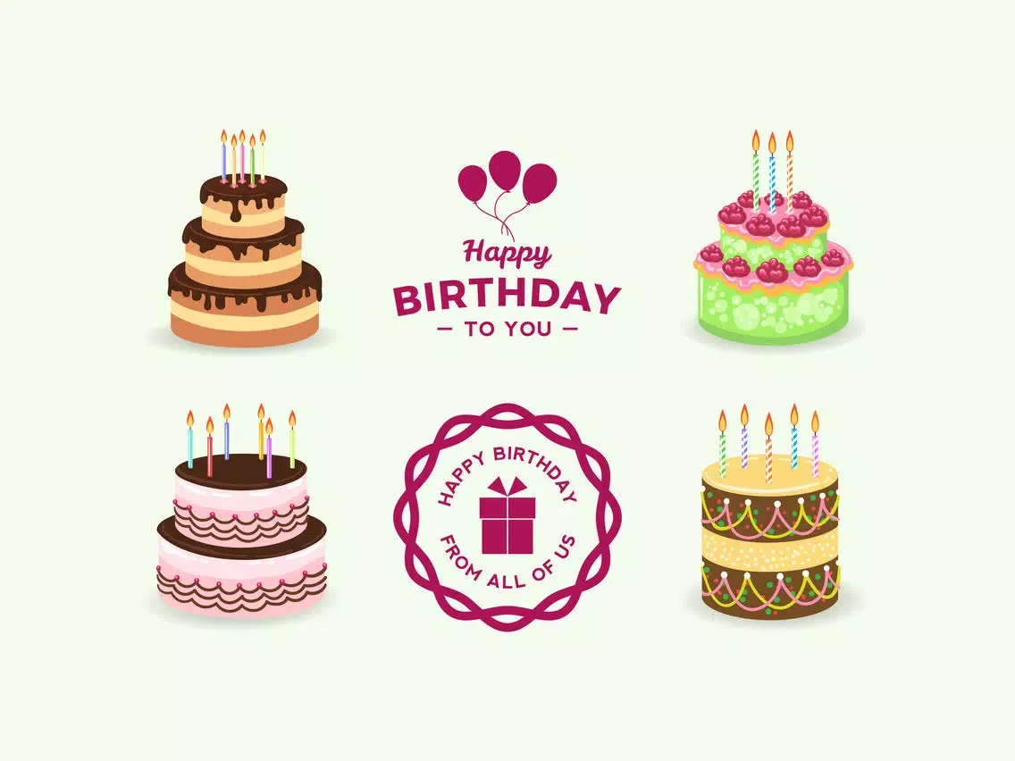 Birthday iMessage Sticker App iPad  Ekran Görüntüleri