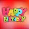 Happy Birthday Party Sticker